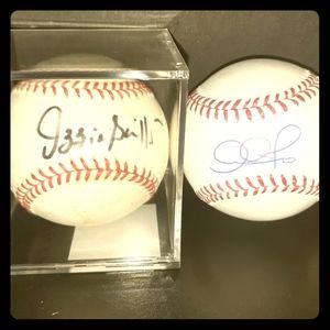 Autographed Baseball's